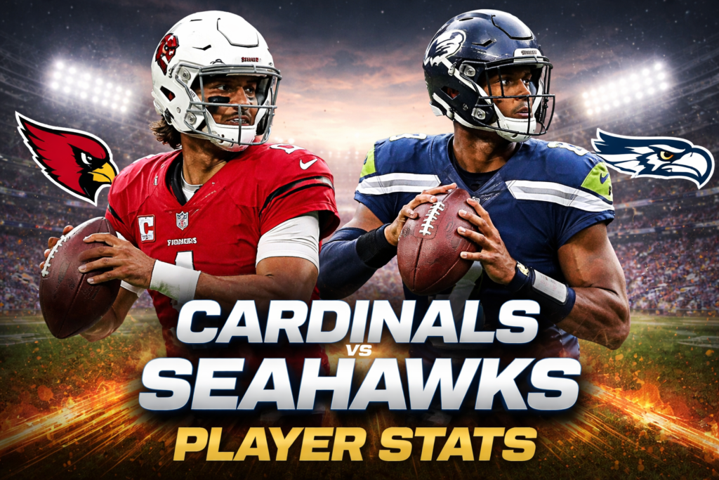 Arizona Cardinals vs Seahawks Player Stats 2026