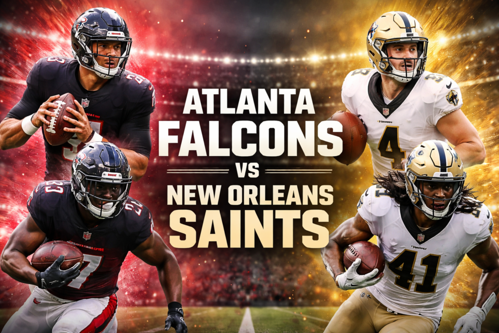 Atlanta Falcons vs New Orleans Saints Match Player Stats