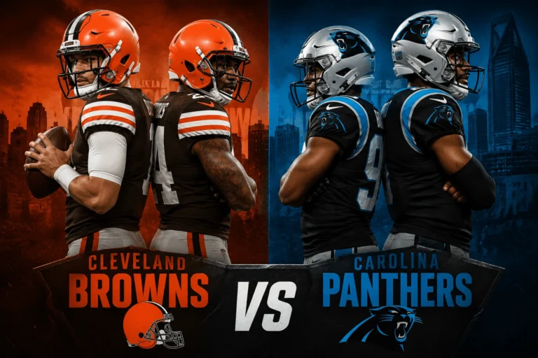 Cleveland Browns vs Carolina Panthers Match Player Stats