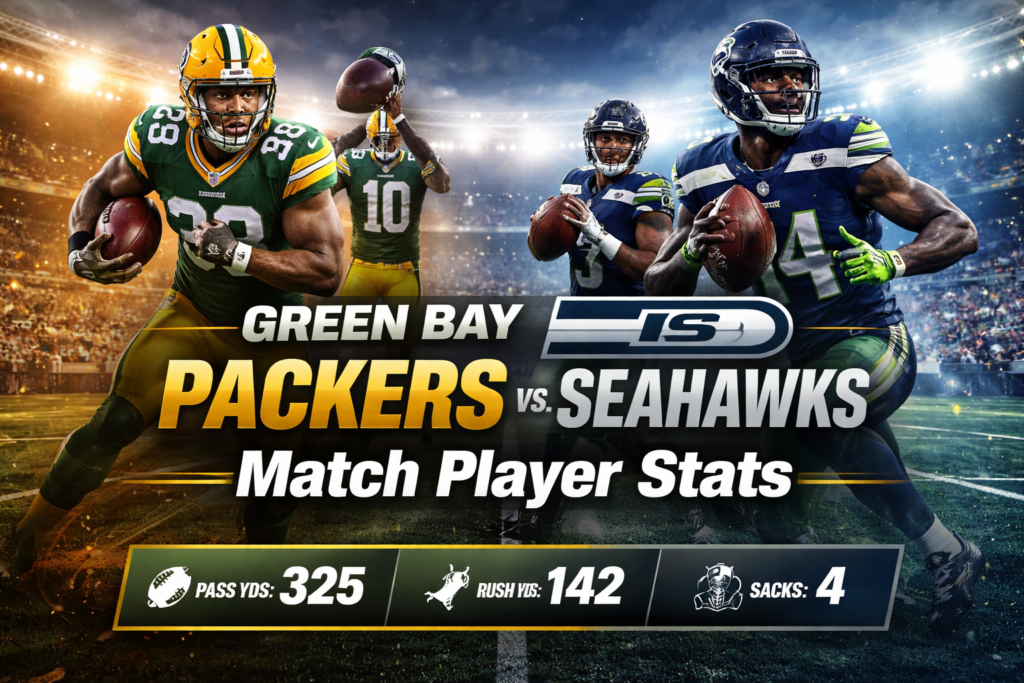 Green Bay Packers vs. Seahawks Match Player Stats
