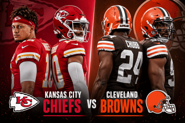 Kansas City Chiefs vs Cleveland Browns Match Player Stats