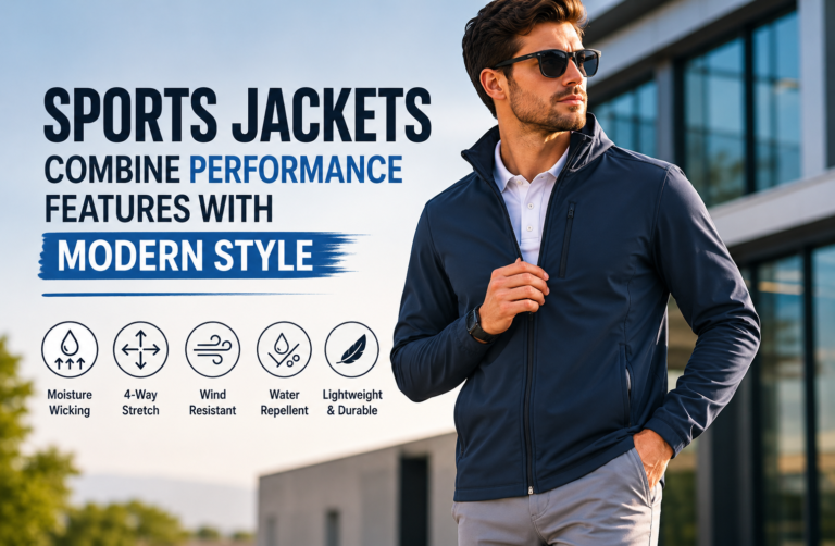 How Sports Jackets Combine Performance Features With Modern Style