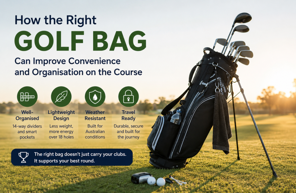 How the Right Golf Bag Can Improve Convenience and Organisation on the Course