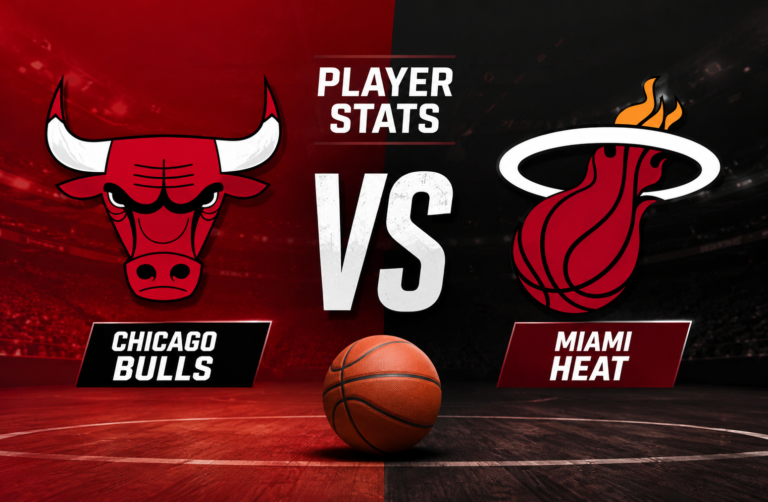 Chicago Bulls vs Miami Heat Match Player Stats