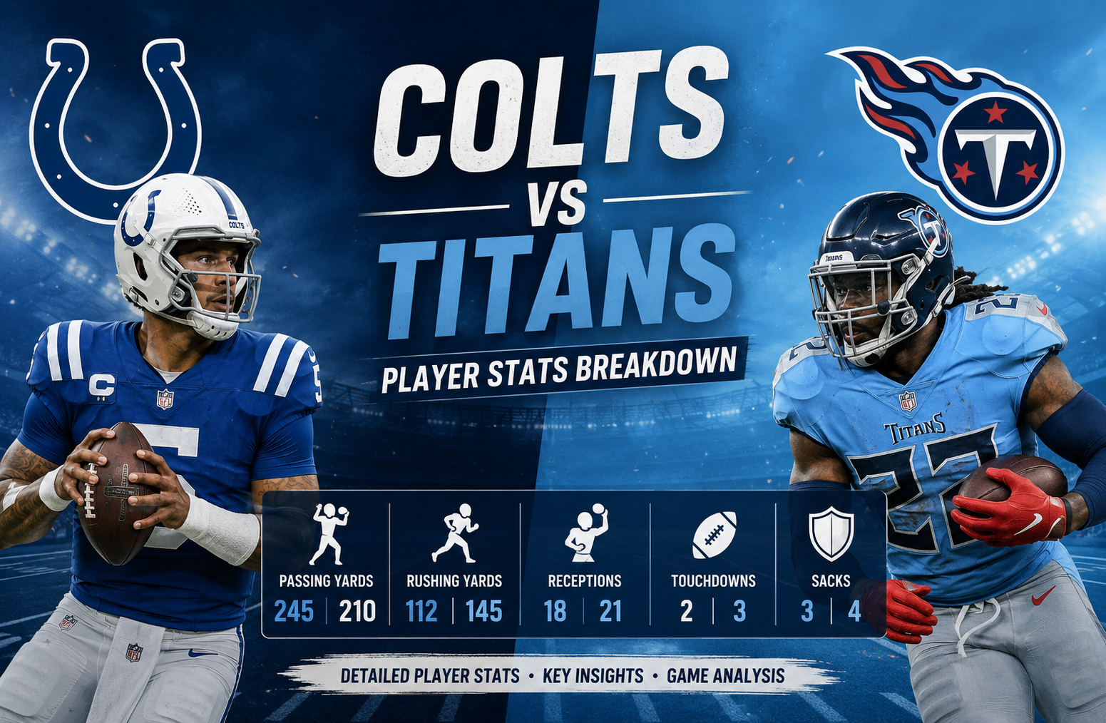 Colts vs Titans Player Stats Deep Analysis