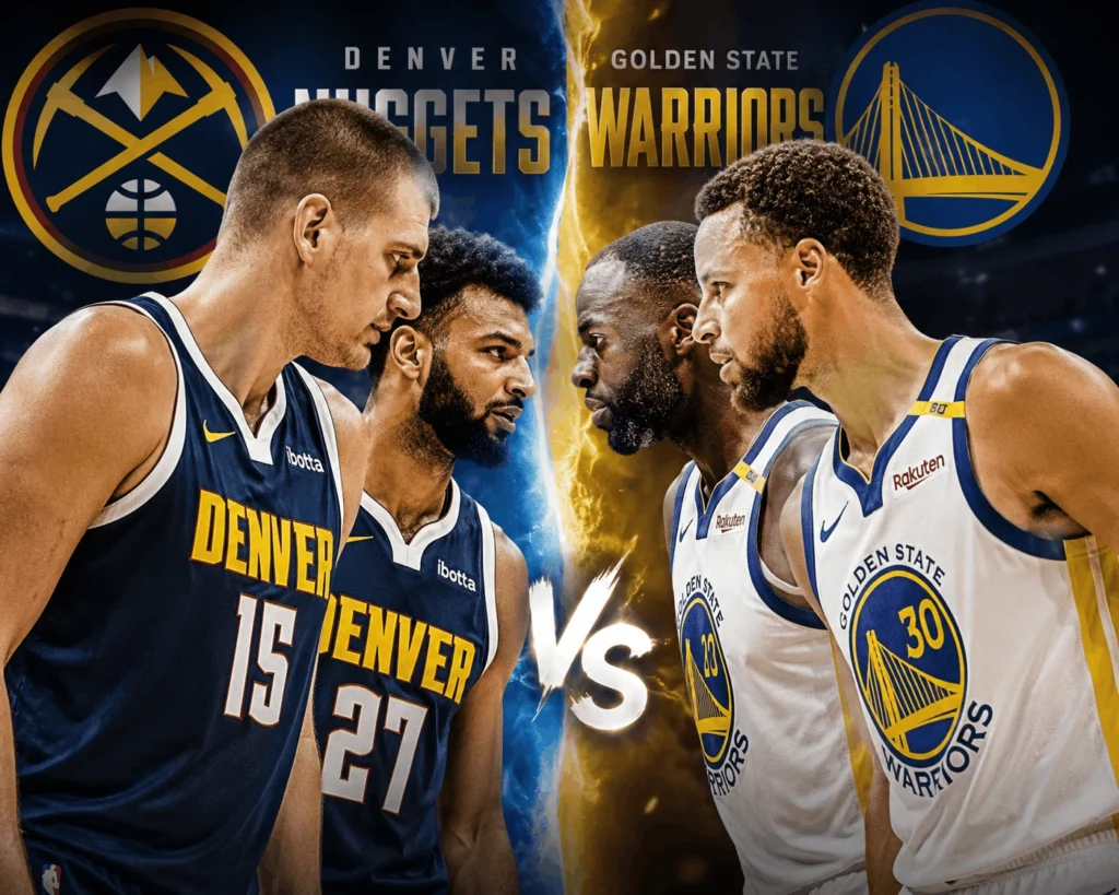 Denver Nuggets vs Golden State Warriors Match Player Stats