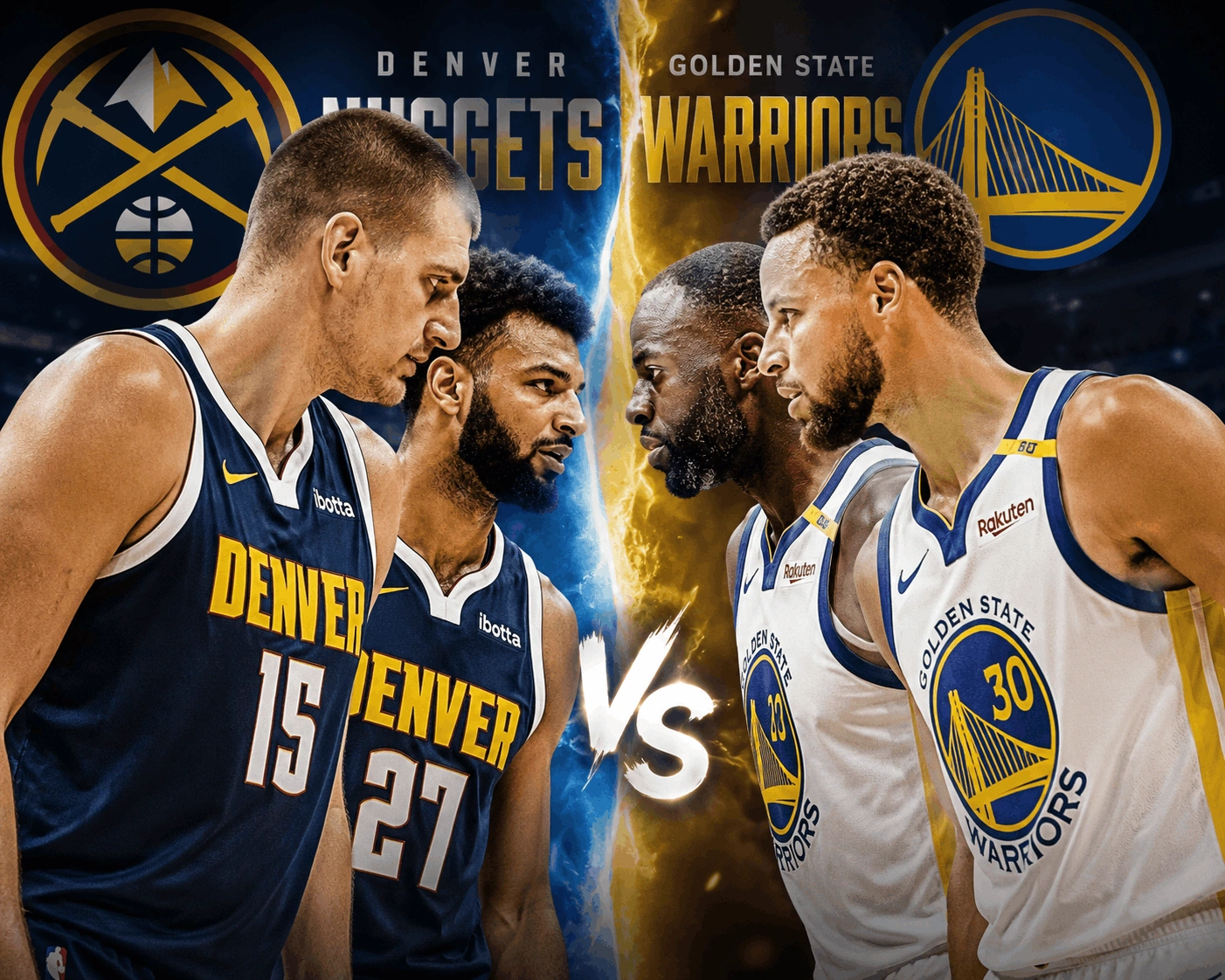 Denver Nuggets vs Golden State Warriors Match Player Stats