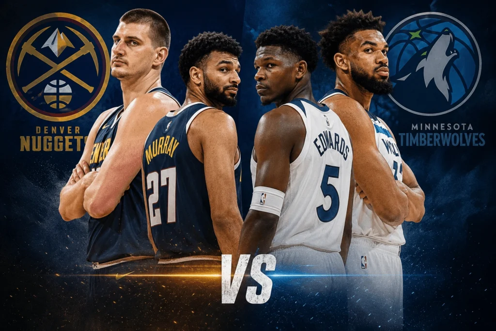 Denver Nuggets vs Timberwolves Match Player Stats