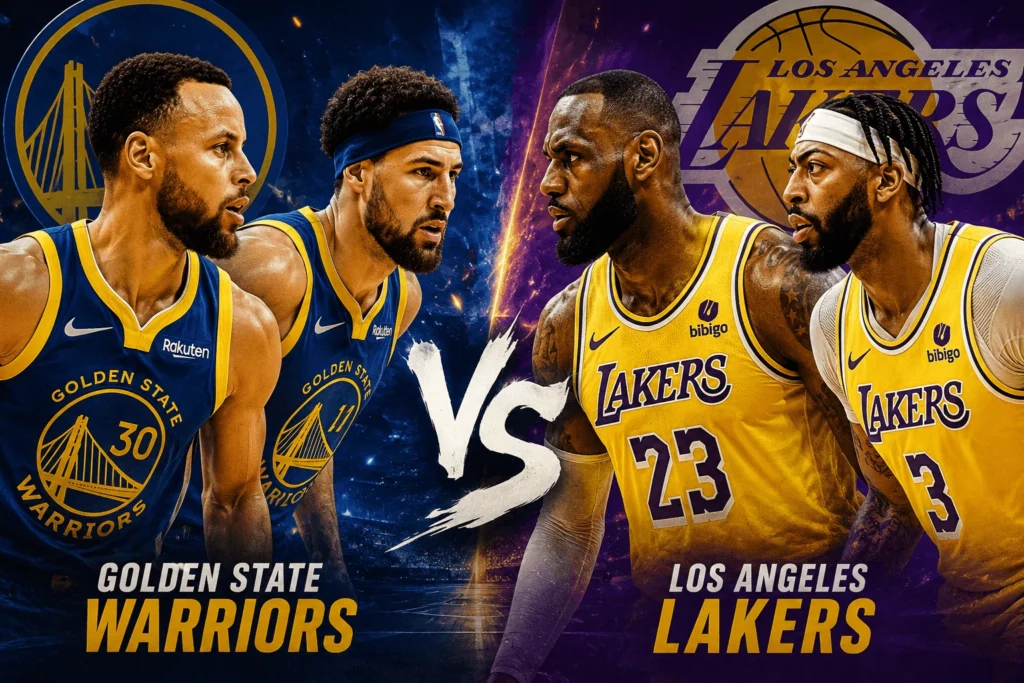 Golden State Warriors vs Lakers match player stats