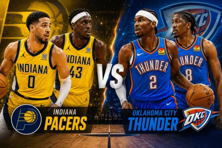 Indiana Pacers vs Oklahoma city thunder match player stats