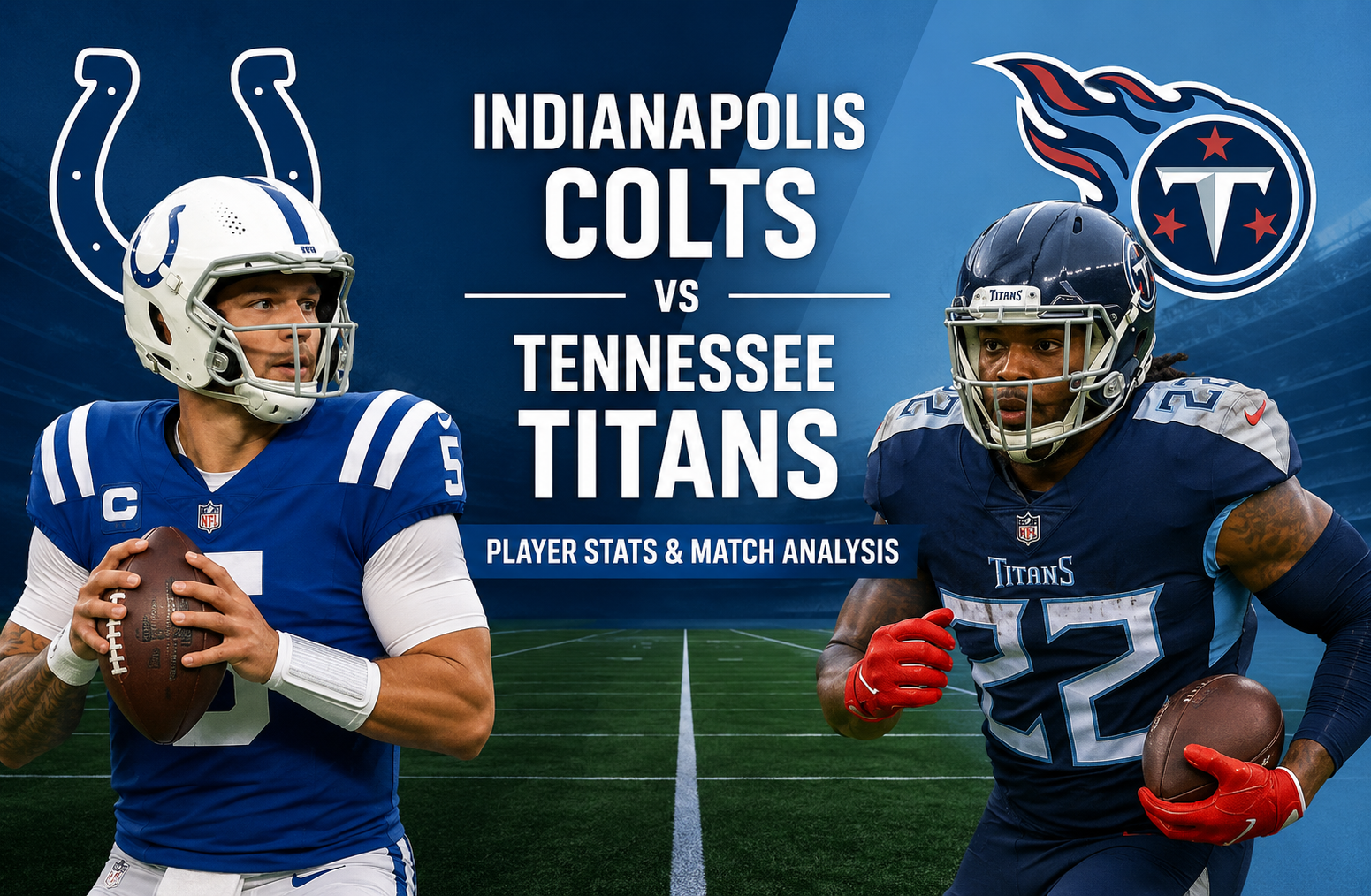 Indianapolis Colts vs Titans Match Player Stats