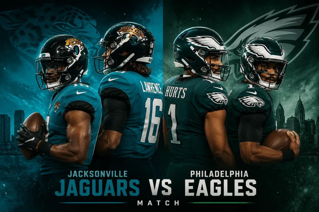 Jacksonville Jaguars vs Philadelphia Eagles Match Player Stats