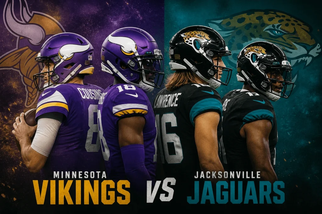 Minnesota Vikings vs Jacksonville Jaguars Match Player Stats