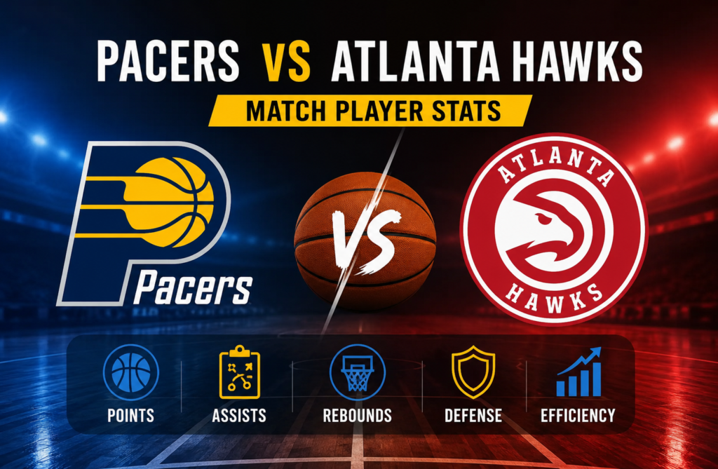 Pacers vs Atlanta Hawks Match Player Stats