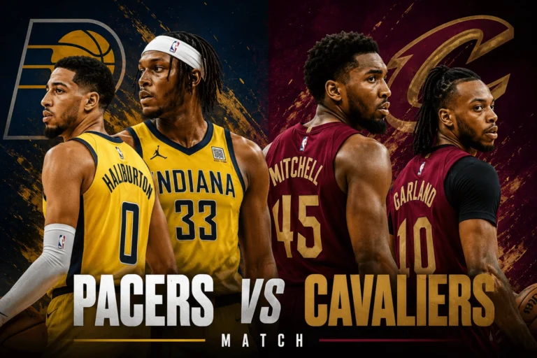 Pacers vs Cleveland Cavaliers Match Player Stats