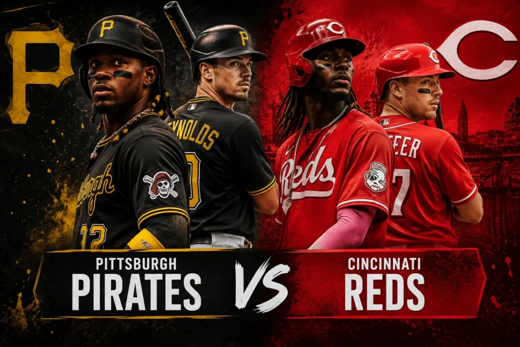 Pittsburgh Pirates vs Cincinnati Reds Match Player Stats