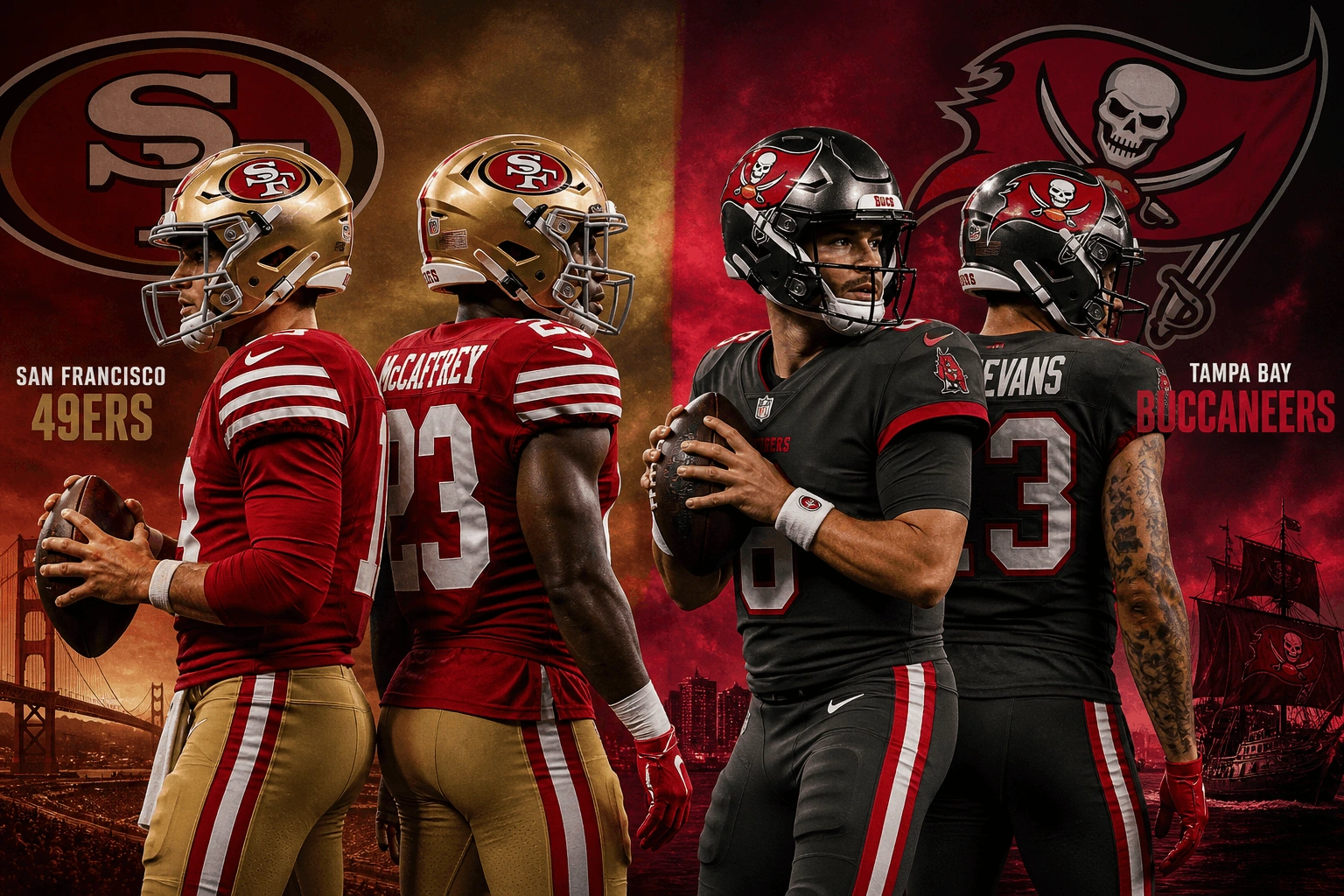San Francisco 49ers vs Tampa Bay Buccaneers Match Player Stats