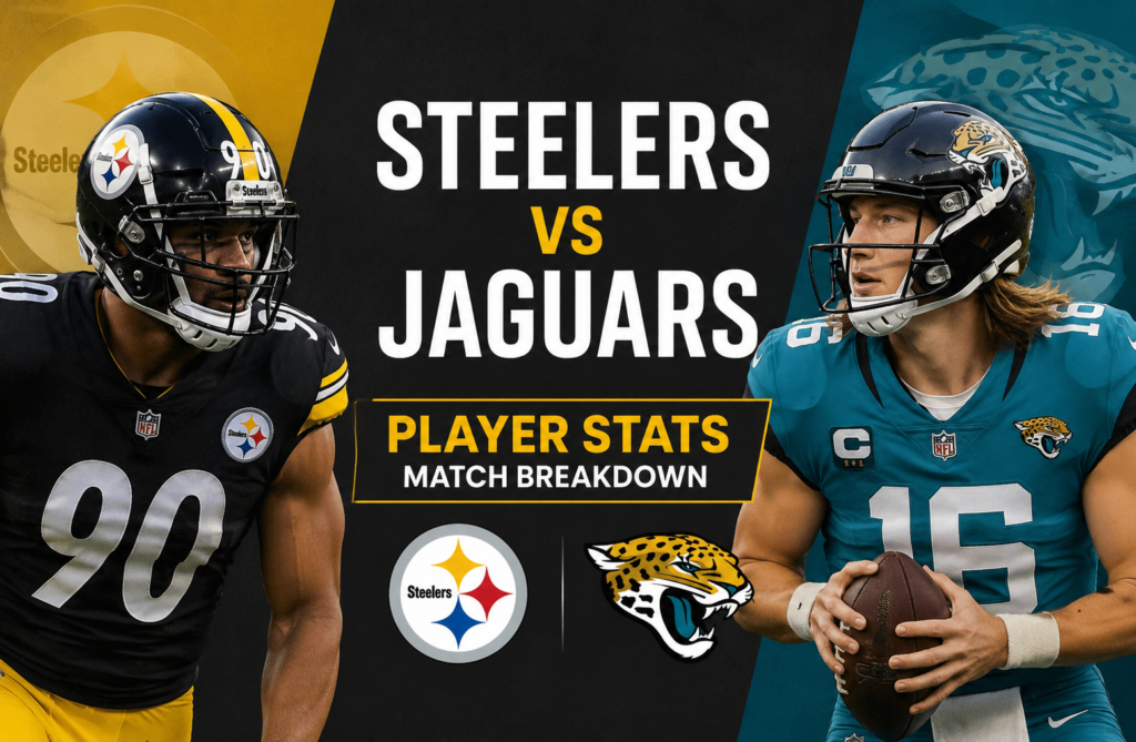 Steelers vs Jaguars Player Stats Breakdown