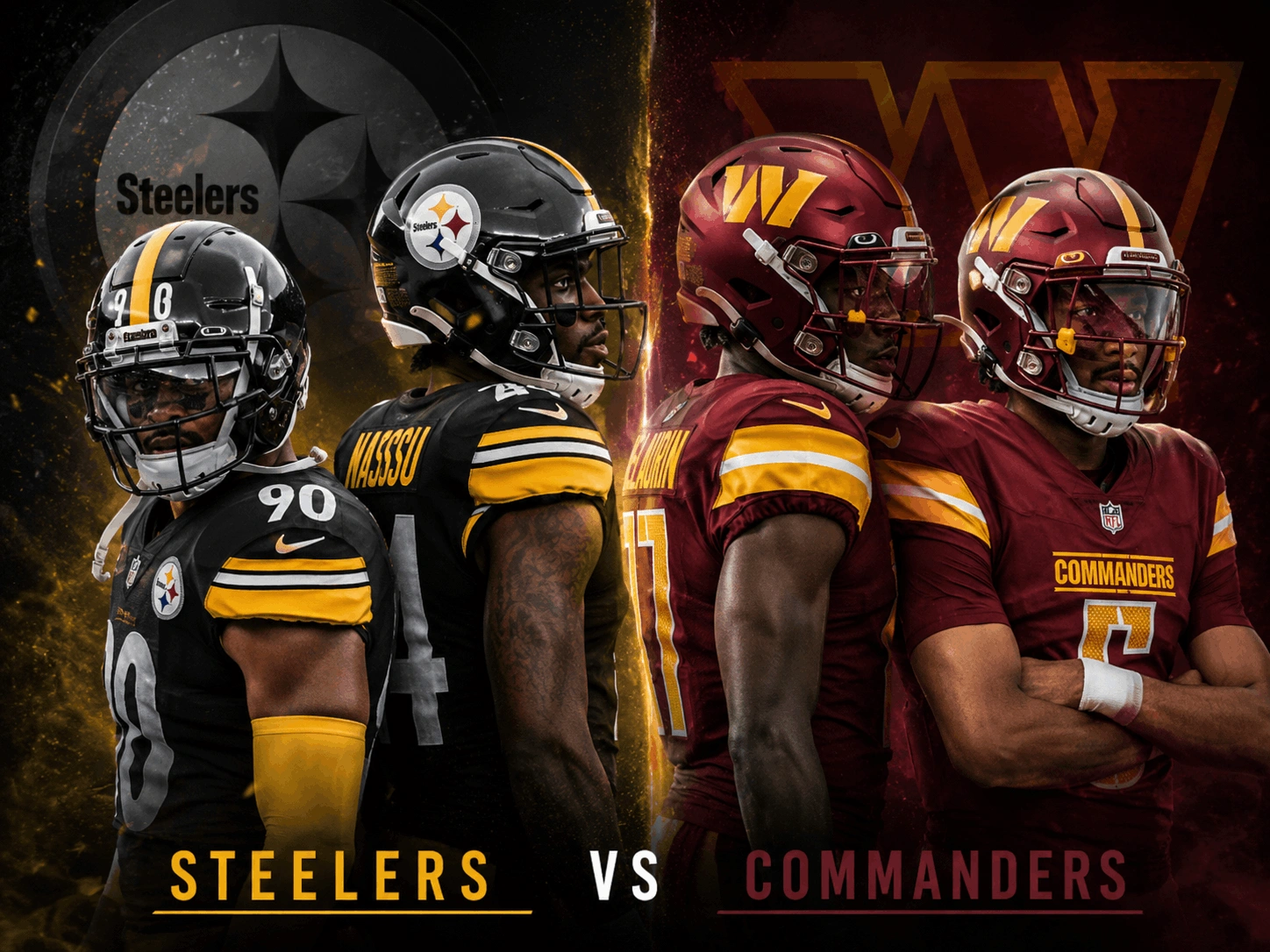 Steelers vs Washington Commanders Match Player Stats