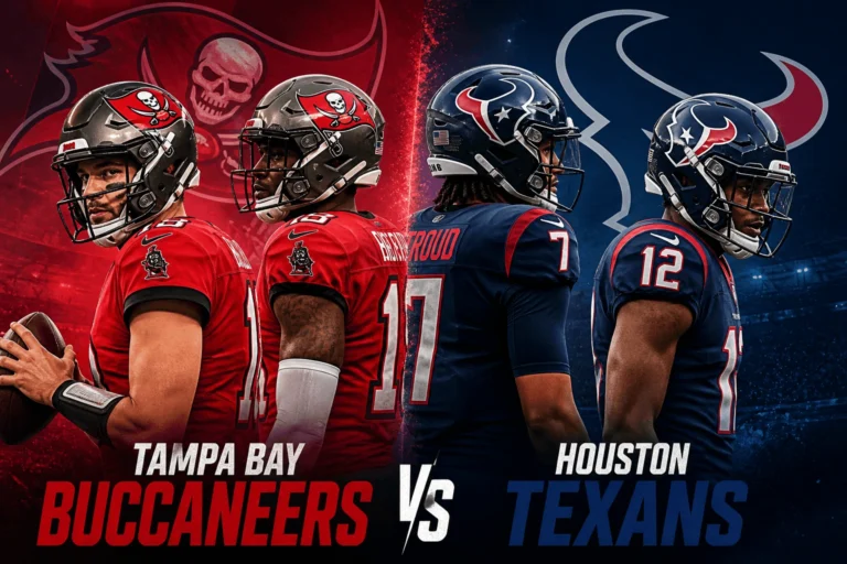 Tampa Bay Buccaneers vs Houston Texans Match Player Stats