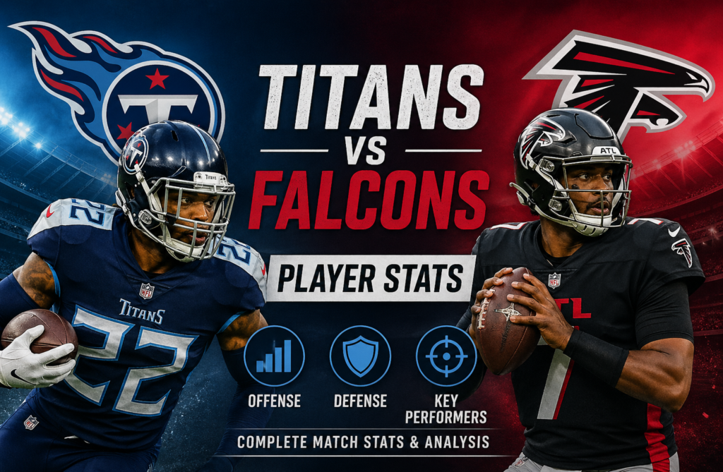 Tennessee Titans vs. Atlanta Falcons Match Player Stats