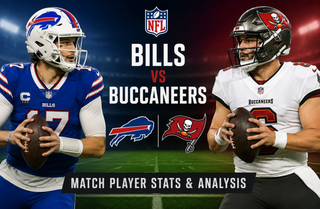 Buffalo Bills vs Tampa Bay Buccaneers Match Player Stats