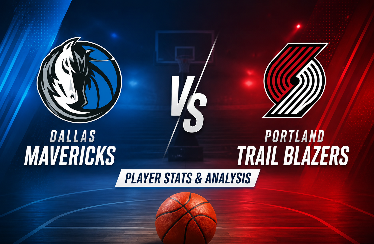 Dallas Mavericks vs Portland Trail Blazers Stats Guide