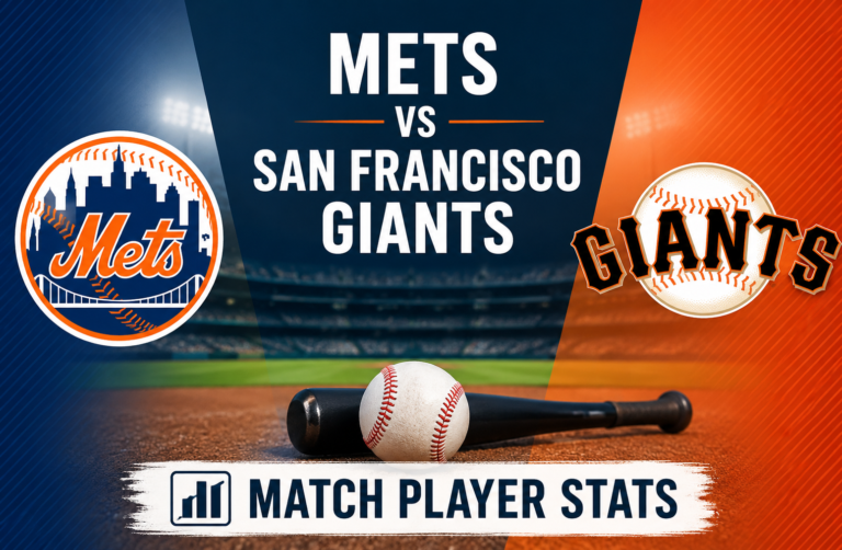 Mets vs Giants Player Stats: Complete Match Analysis