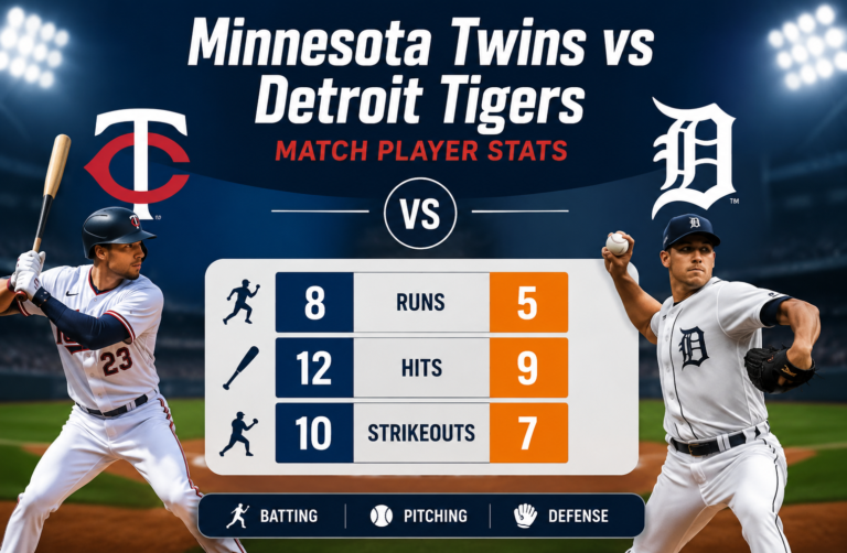 Minnesota Twins vs Detroit Tigers Match Stats Guide