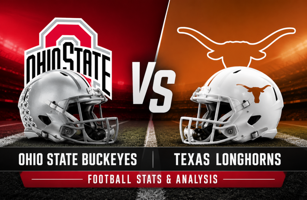 Ohio State vs Texas Football Stats Breakdown