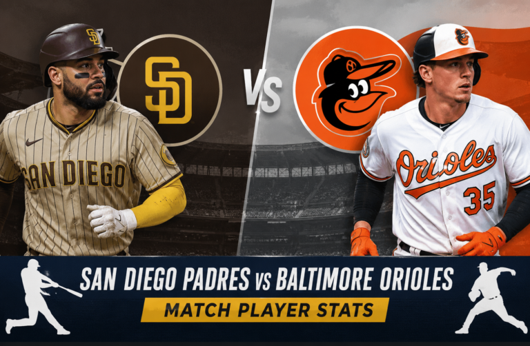 San Diego Padres vs Orioles Player Stats Guide