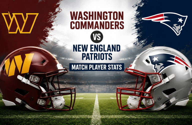 Washington Commanders vs New England Patriots Match Player Stats