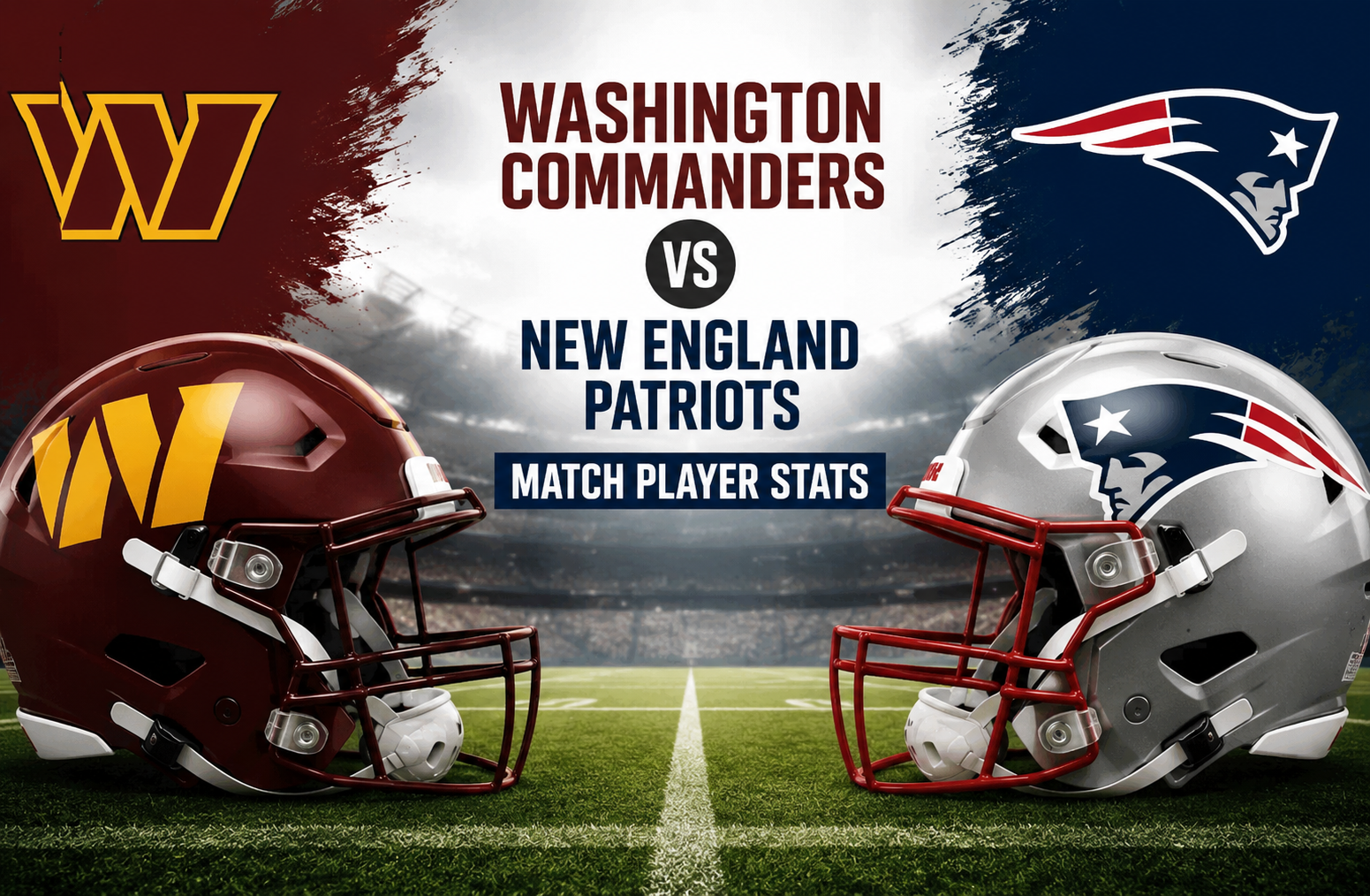 Washington Commanders vs New England Patriots Match Player Stats