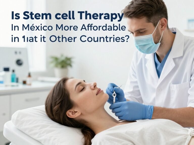 Is Stem Cell Therapy in Mexico More Affordable Than in Other Countries?