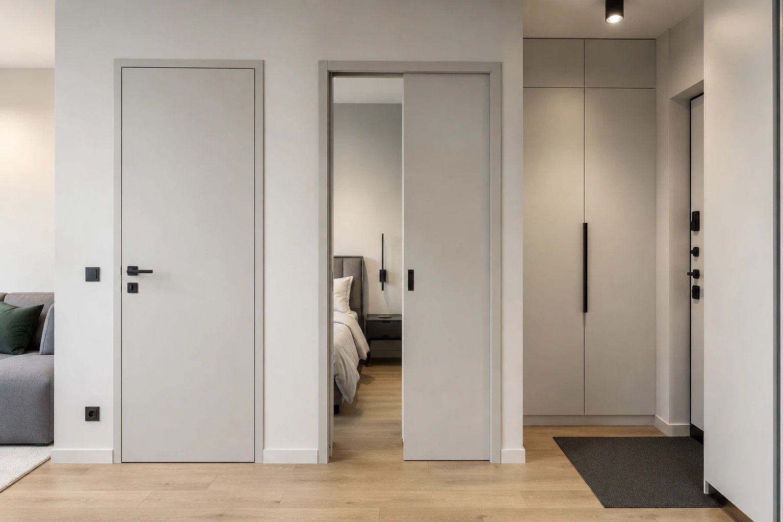 What Doors Are Best for a Small Apartment?