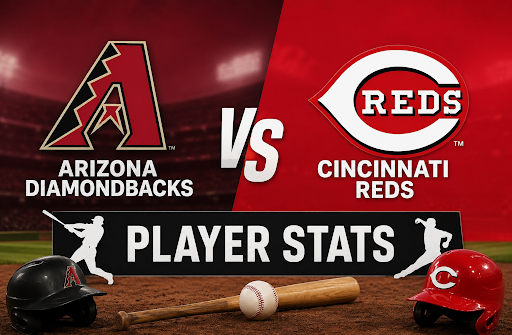 Arizona Diamondbacks vs Cincinnati Reds Match Player Stats