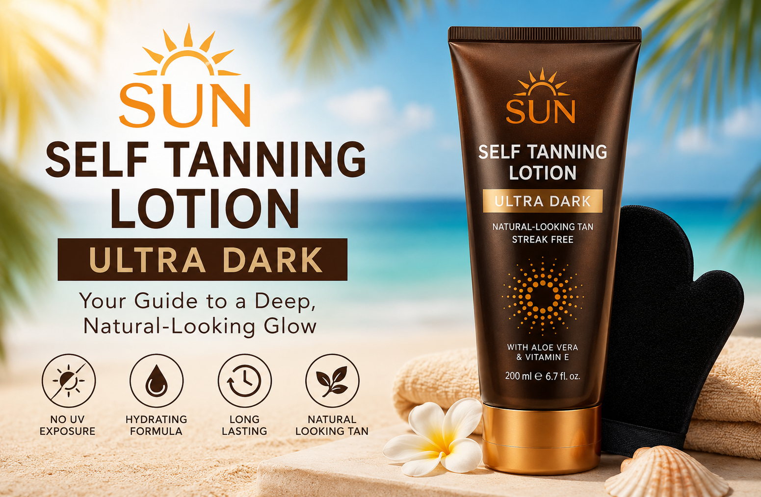 Sun Self Tanning Lotion Ultra Dark: Your Guide to a Deep, Natural-Looking Glow
